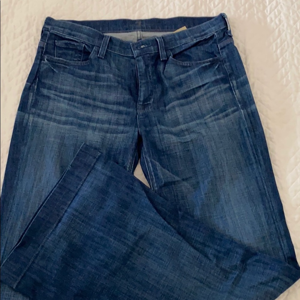 Wide leg jeans